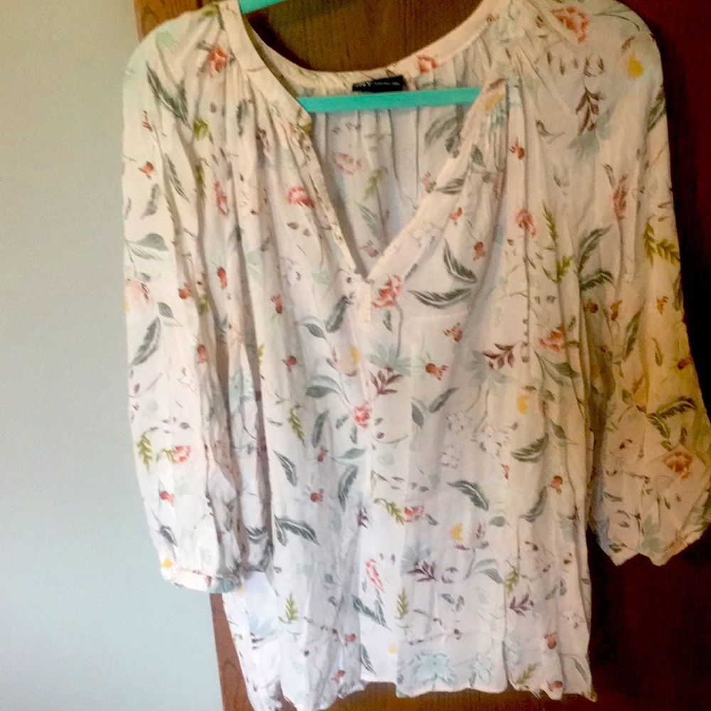 Floral tunic